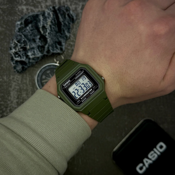 Мужские часы Casio W-217H-3A фото 3