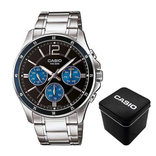 Чоловічий годинник Casio MTP-1374D-2A фото 1