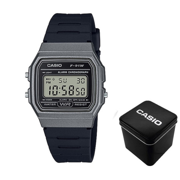 Мужские часы Casio F-91WM-1B фото 1