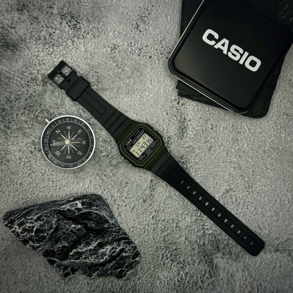 Мужские часы Casio F-91WM-3A фото 5