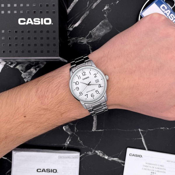 Чоловічий годинник Casio MTP-V002D-7B фото 3