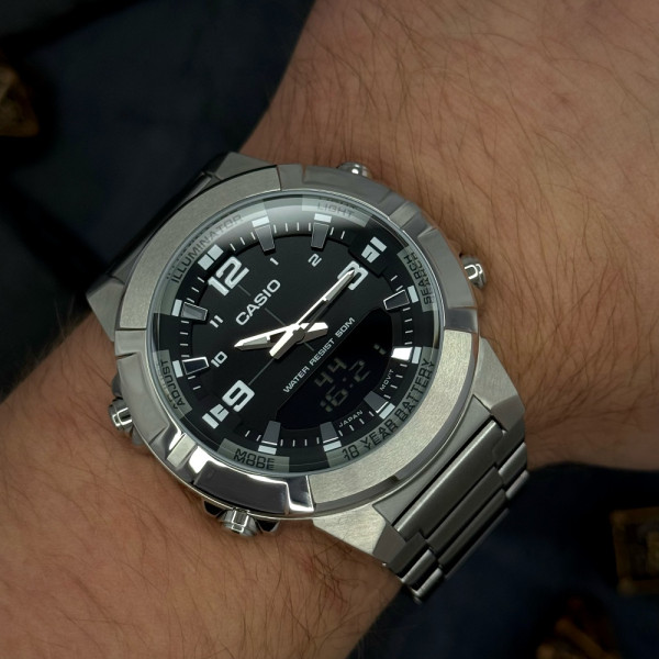 Мужские часы Casio AMW-870D-1A фото 6