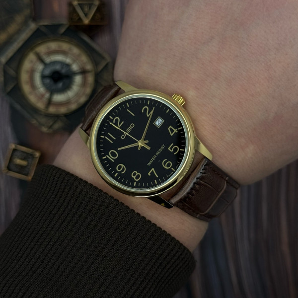 Чоловічий годинник Casio MTP-V002GL-1B фото 3