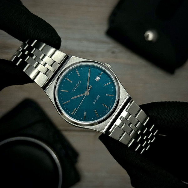 Мужские часы Casio MTP-B145D-2A2 фото 4