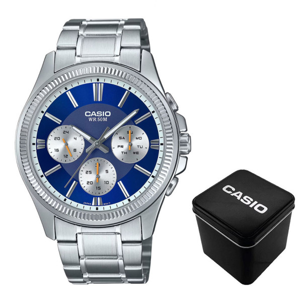 Чоловічий годинник Casio MTP-1375D-2A1 фото 1