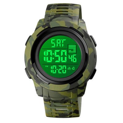 Skmei 1731CMGNWT Camo Green White