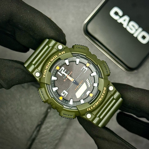 Мужские часы Casio AQ-S810W-3A фото 4