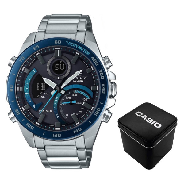 Мужские часы Casio ECB-900DB-1B фото 1