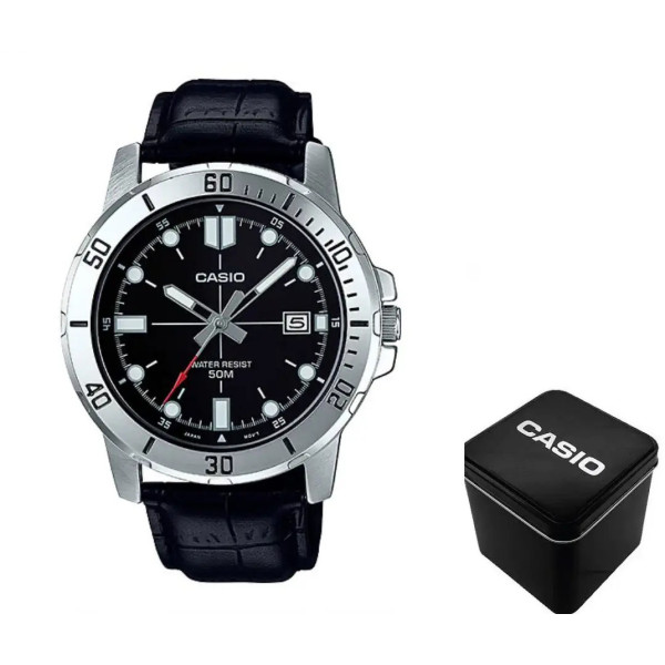 Чоловічий годинник Casio MTP-VD01L-1E фото 1