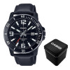 Чоловічий годинник Casio MTP-VD01BL-1B фото 2