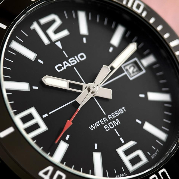 Чоловічий годинник Casio MTP-VD01BL-1B фото 15