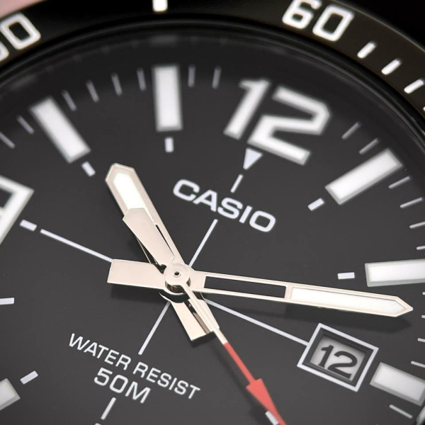 Чоловічий годинник Casio MTP-VD01BL-1B фото 14