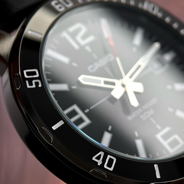 Чоловічий годинник Casio MTP-VD01BL-1B фото 13
