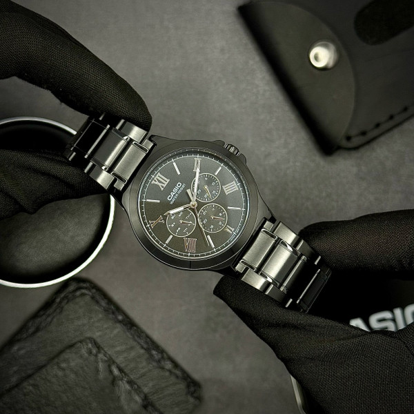 Чоловічий годинник Casio MTP-V300B-1A фото 4