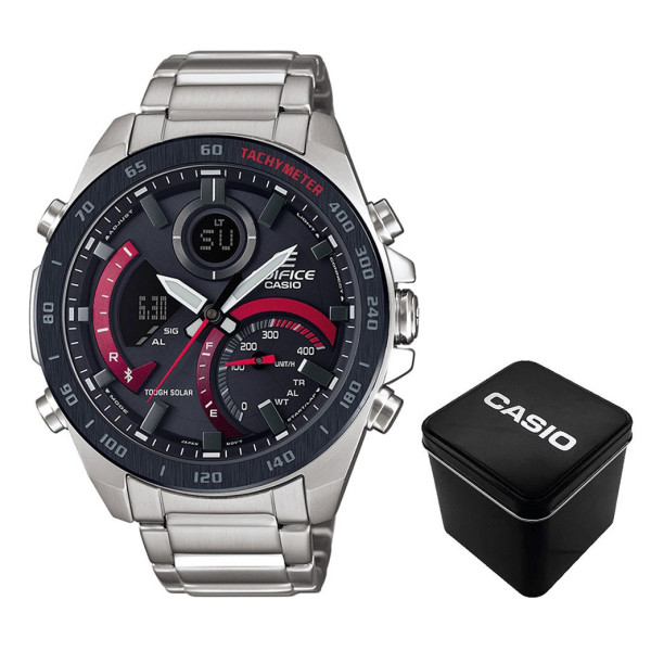 Мужские часы Casio ECB-900DB-1A фото 1