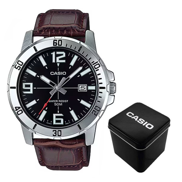 Чоловічий годинник Casio MTP-VD01L-1BVU фото 1