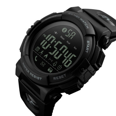 Чоловічий годинник Skmei 1303BK black Smart Watch