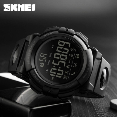 Чоловічий годинник Skmei 1303BK black Smart Watch
