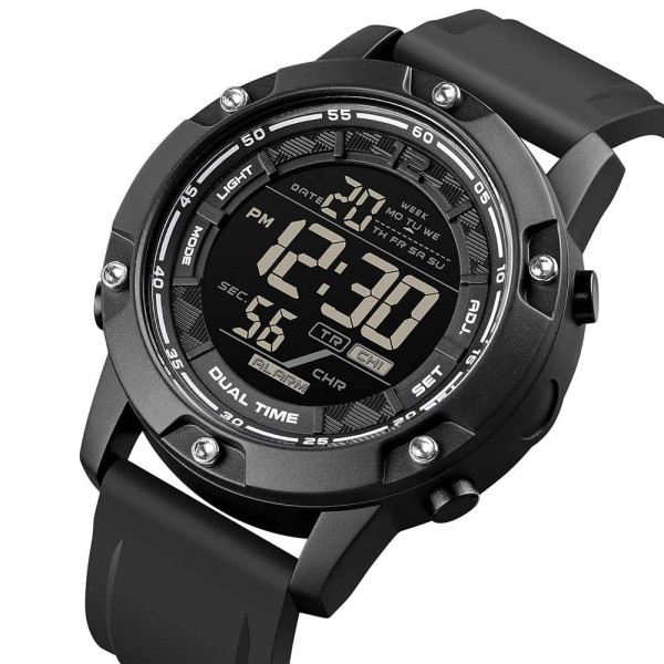 Мужские часы Skmei 1762BK All Black фото 3