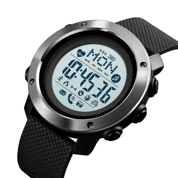 Мужские часы Skmei 1511BK All Black Smart Watch + Compass фото 3