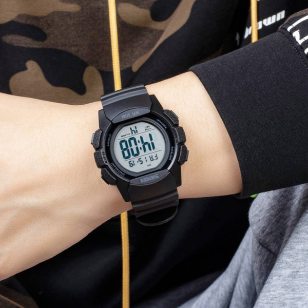 Мужские часы Skmei 1771BKWT Black-White фото 4