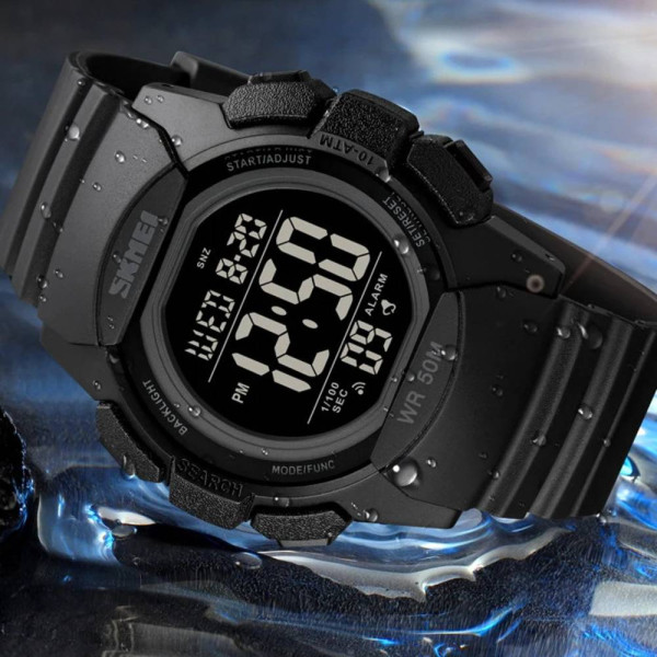 Мужские часы Skmei 1771BKBK All Black фото 3