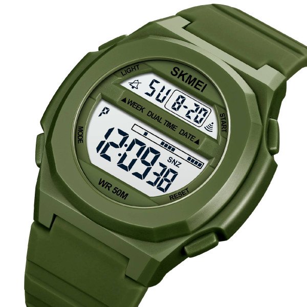 Мужские часы Skmei 1821AG Army Green фото 3