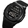 Чоловічий годинник Skmei 1821BKBK All Black фото 3