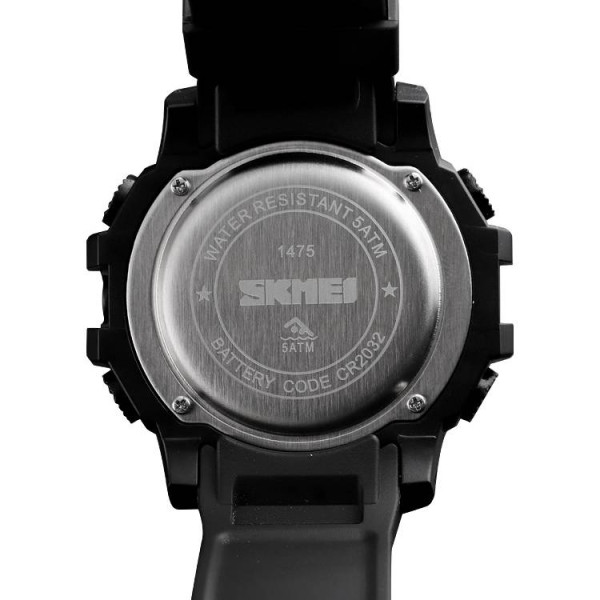 Чоловічий годинник Skmei 1475BU Black-Blue фото 4