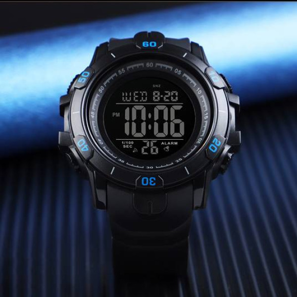 Мужские часы Skmei 1475BU Black-Blue фото 5