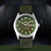 Чоловічий годинник Skmei 9112GN Silver-Green фото 5
