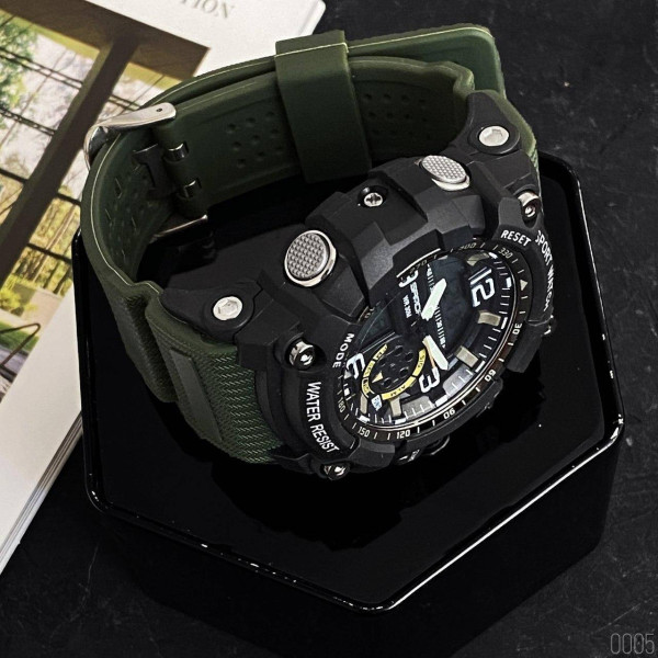 Мужские часы Sanda 759 Green-Black фото 7