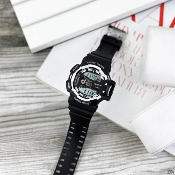 Мужские часы Sanda 599 Black-White фото 9