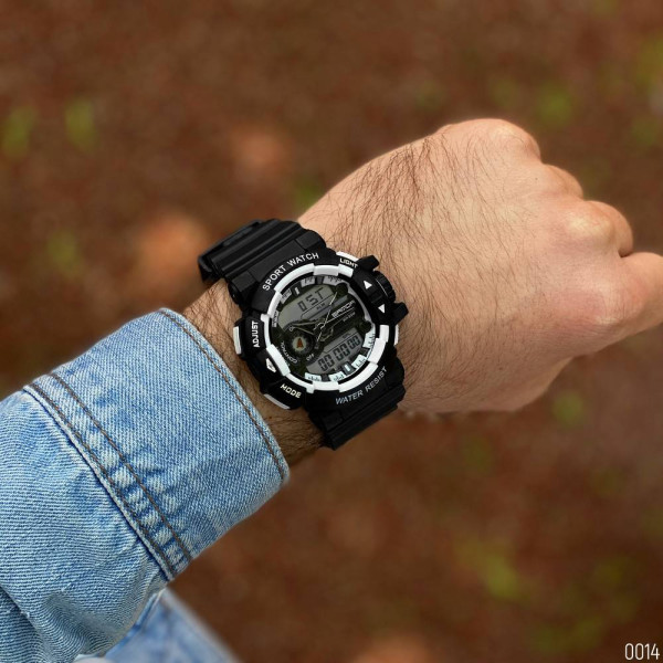 Мужские часы Sanda 599 Black-White фото 10