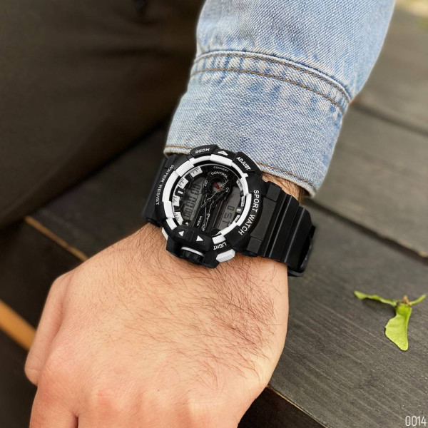 Чоловічий годинник Sanda 599 Black-White фото 13