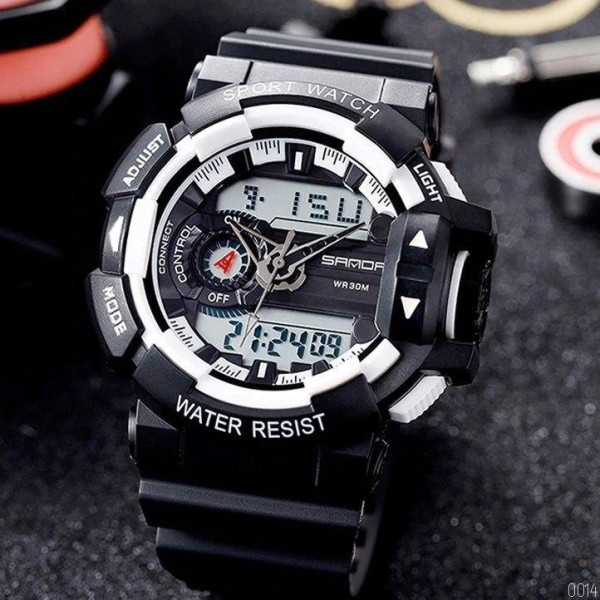 Мужские часы Sanda 599 Black-White фото 5