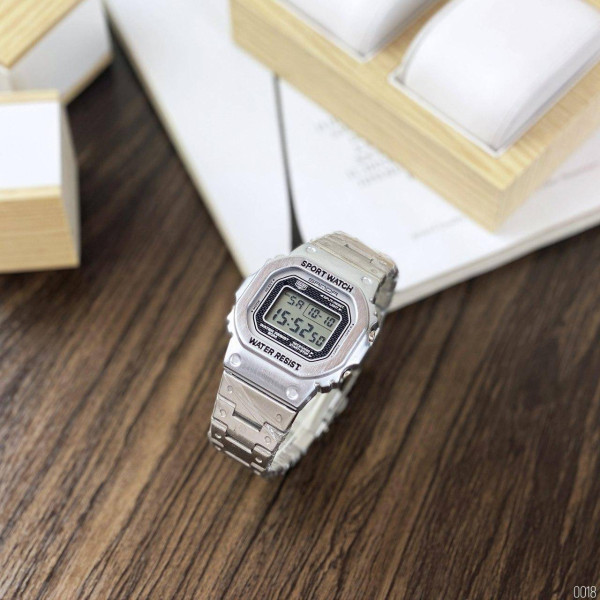 Чоловічий годинник Sanda 390 All Silver фото 7