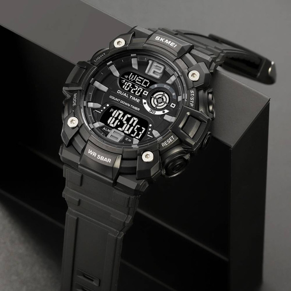 Мужские часы Skmei 2018BKBK Black-Black фото 5