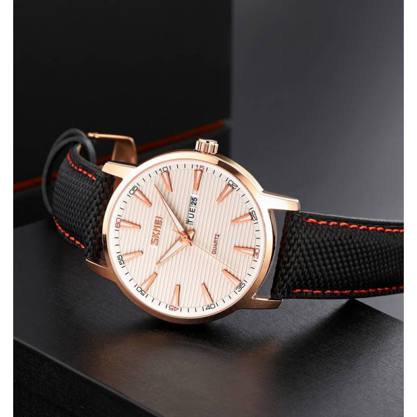 Мужские часы Skmei 9303RGSI Rose Gold-Silver фото 5
