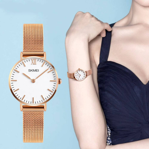 Женские часы Skmei 1181SRG Rose Gold Steel фото 4