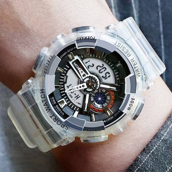 Чоловічий годинник Sanda 298 Black фото 3