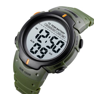 Skmei 1560 Green-Orange