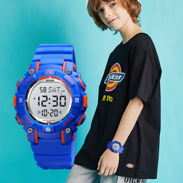 Детские часы Skmei 1613BU Blue фото 5