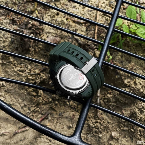 Чоловічий годинник Sanda 6012 Green-Black фото 6