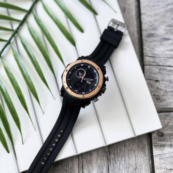 Мужские часы Sanda 6012 Black-Cuprum фото 4