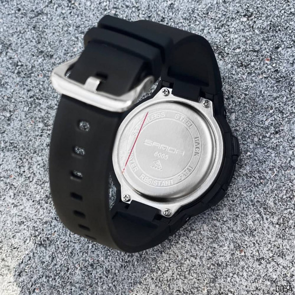 Мужские часы Sanda 6005 Black-Gold фото 10