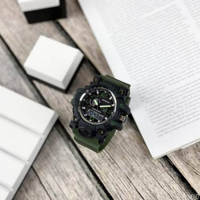 Мужские часы Sanda 742 Green-Black