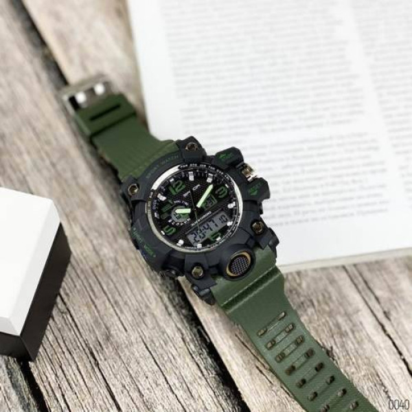 Мужские часы Sanda 742 Green-Black фото 6