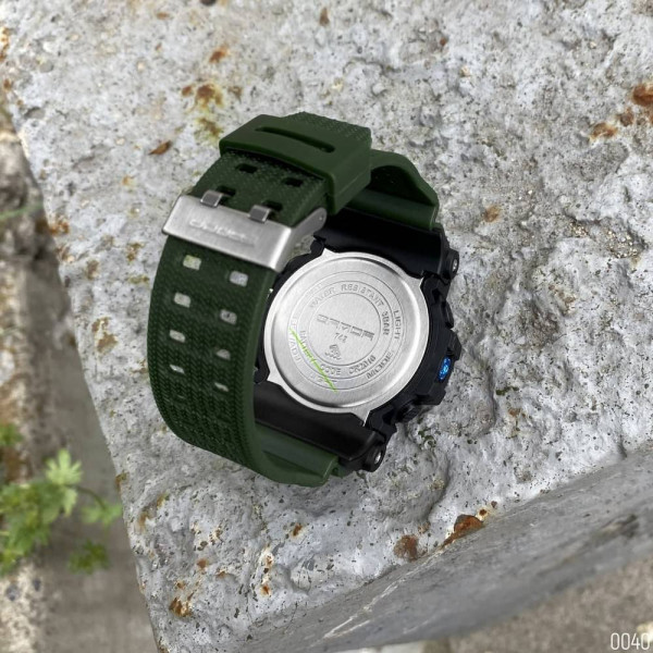 Чоловічий годинник Sanda 742 Green-Black фото 13