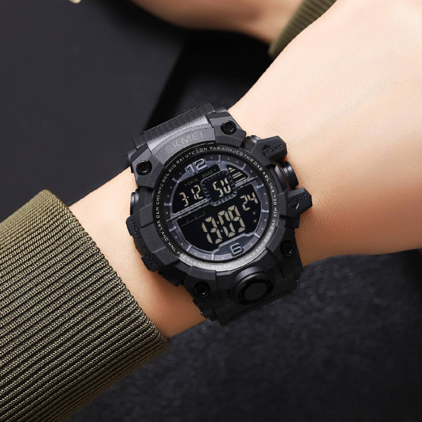 Мужские часы Skmei 2245BKBK Black-Black фото 6